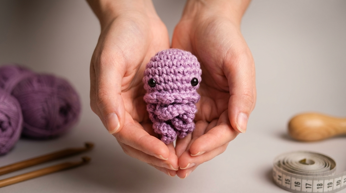 água-viva amigurumi receita grátis passo a passo peça artesanal de crochê em tom pastel com tentáculos delicados para uso como chaveiro decorativo