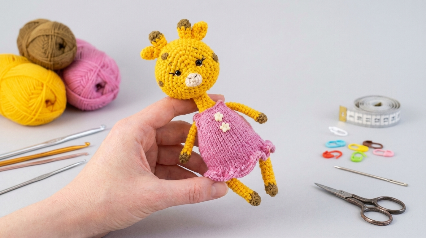 jirafita-amigurumi-tejida-en-hilo-de-algodon-color-amarillo-y-marron-disenada-para-decoracion-de-habitaciones-infantiles-y-juguetes