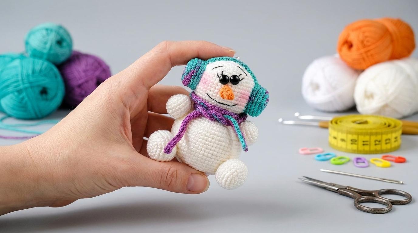 Lontra amigurumi marrom e bege em crochê para decoração artesanal de quarto infantil ou presente criativo feito a mão.